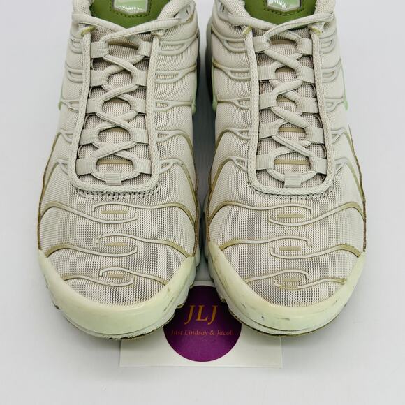 Nike Women's Air Max Plus 'Light Bone Honeydew Alligator' DX8954-001 Size 7.5 - Picture 4 of 12